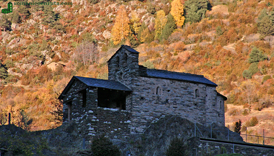 VISTA DE SANT ROM&Agrave; DESDE EL SUROESTE.