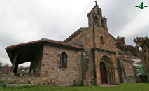 VISTA DEL TEMPLO DESDE PONIENTE.