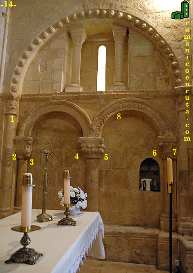 MURO SUR DEL PRESBITERIO.