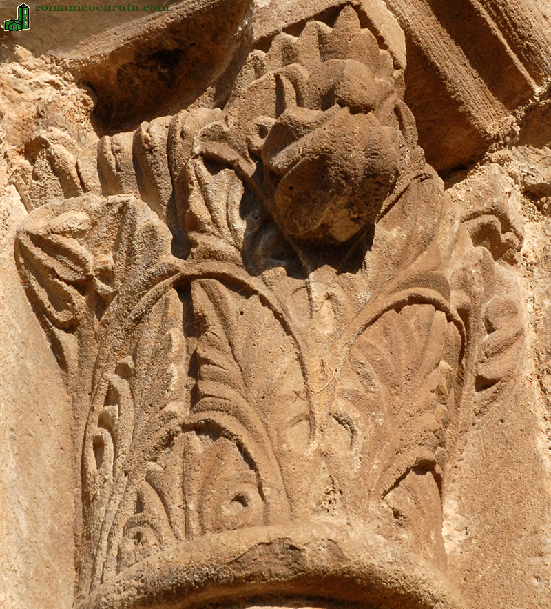 CESTA DEL CAPITEL INTERIOR IZQUIERDO.