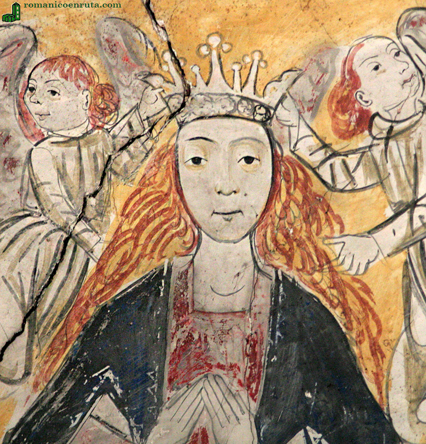 LA VIRGEN. DETALLE.