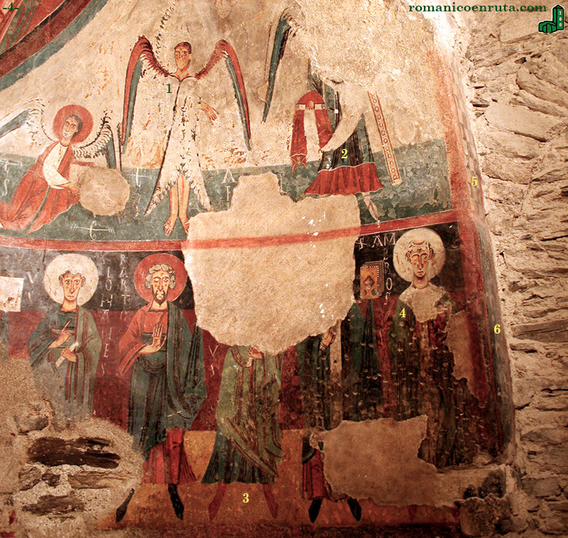 FIGURAS DEL LATERAL DERECHO DEL &Aacute;BSIDE.