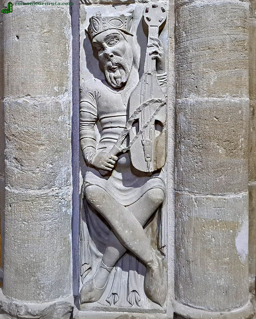 CATEDRAL DE SANTO DOMINGO DE LA CALZADA. REY DAVID.